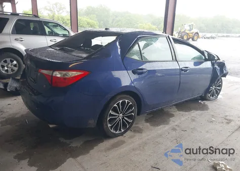 2015 Toyota Corolla S Premium from USA, damaged, VIN 2T1BURHE6FC481291